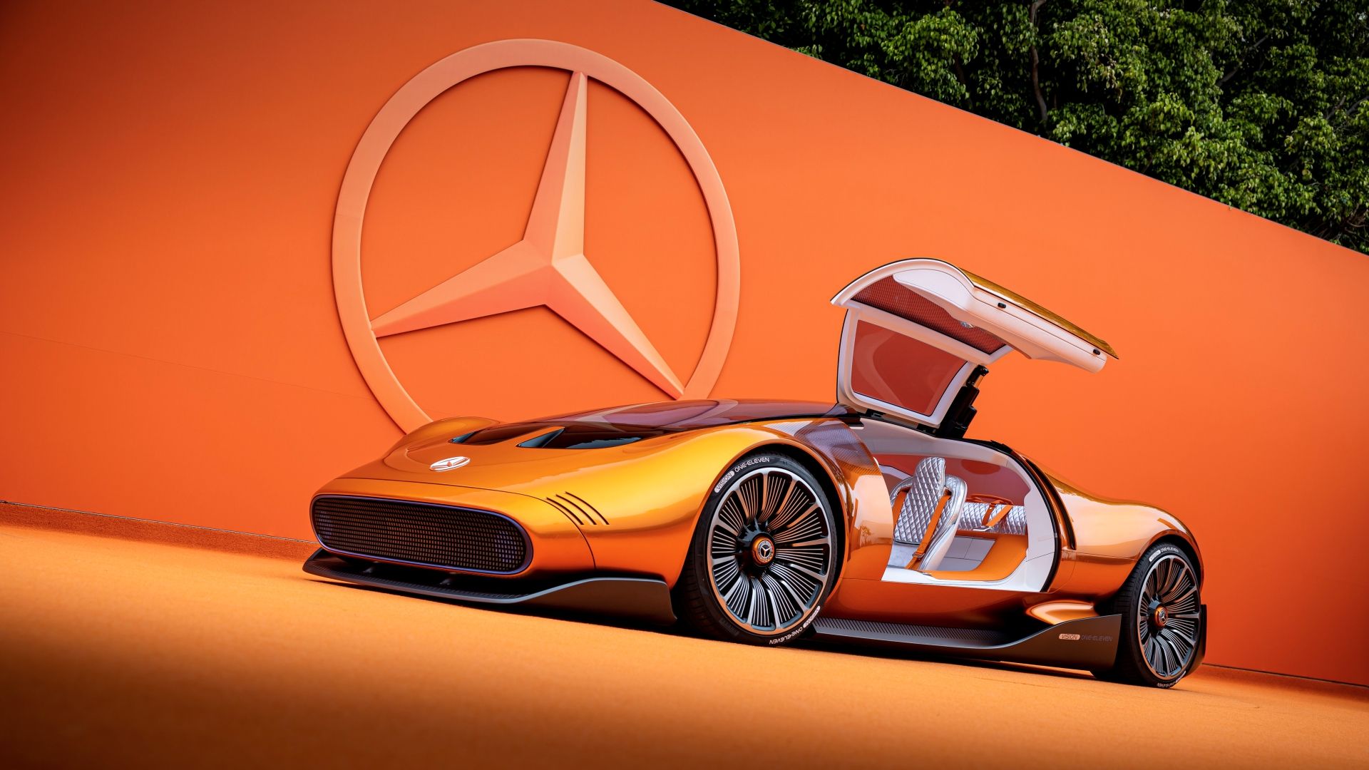Un rendu du concept Mercedes-Benz Vision One