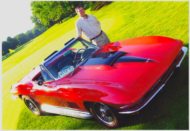 GW Gary Witzenburg avec sa Corvette 1967