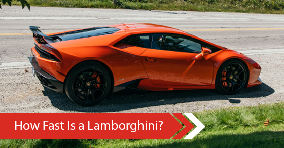 Quelle est la vitesse d’une Lamborghini ?